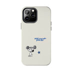 Snoopy Weightlifting Phone Case