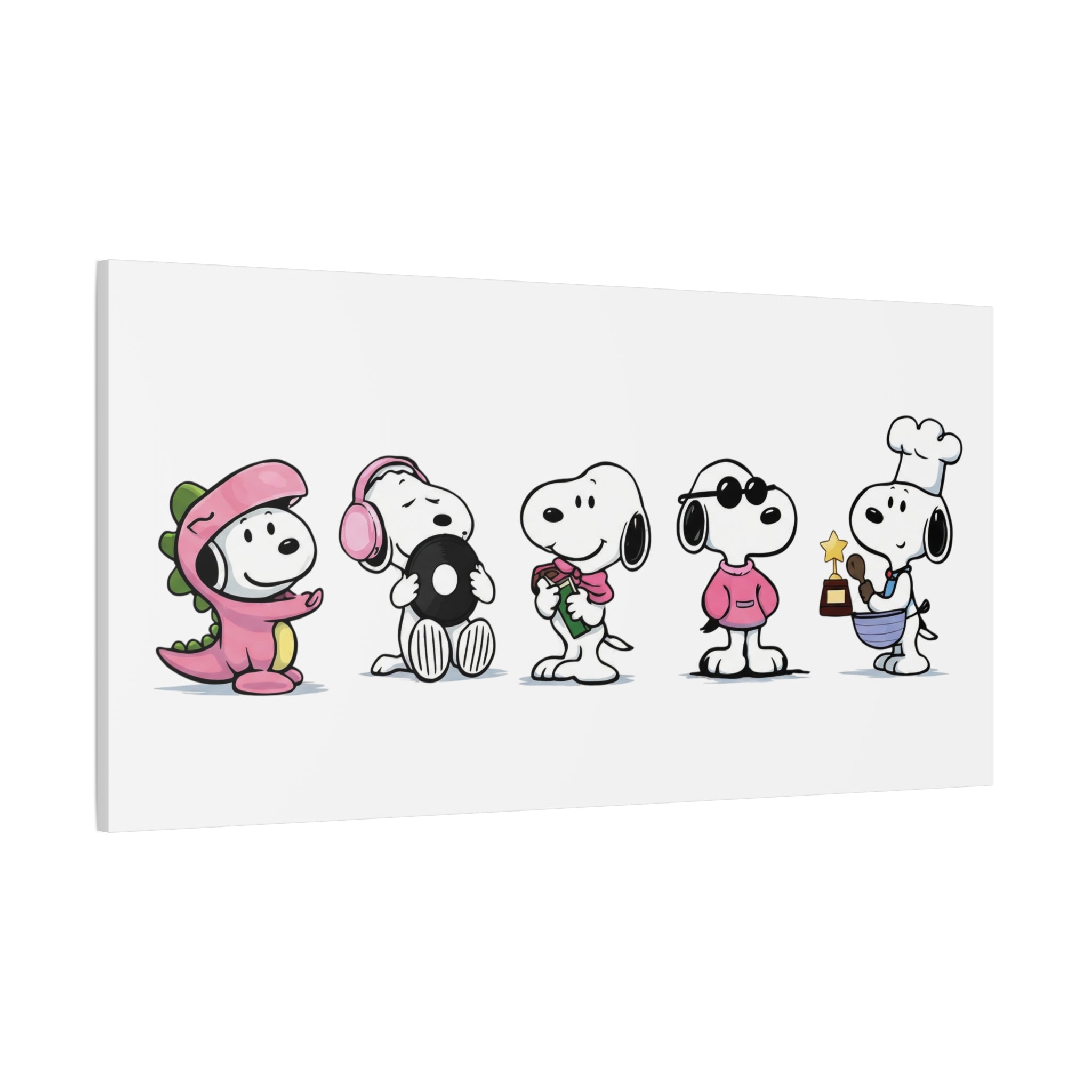 Snoopy Lineup Canvas