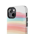 Pastel Stripe Peanuts Phone Case