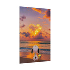 Woodstock Beach Sunset Canvas