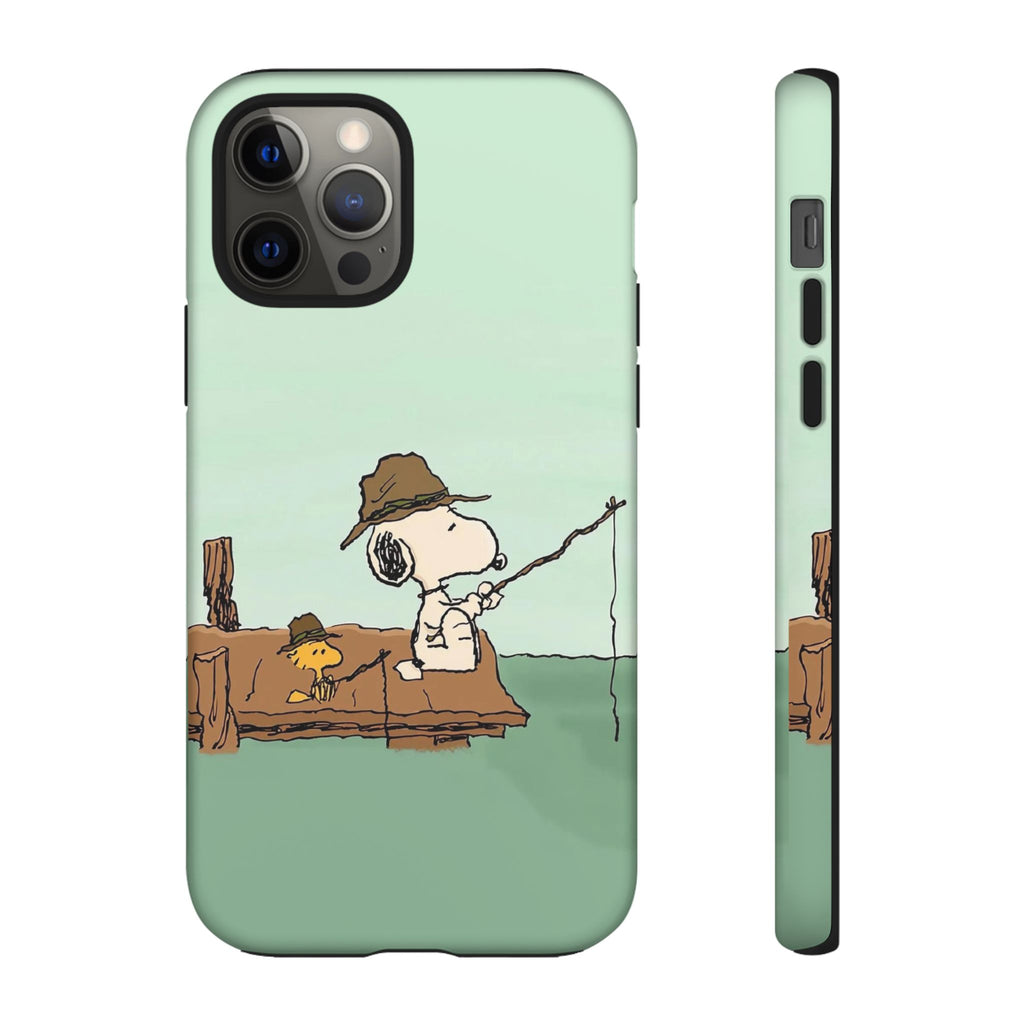Snoopy Fishing Phone Case