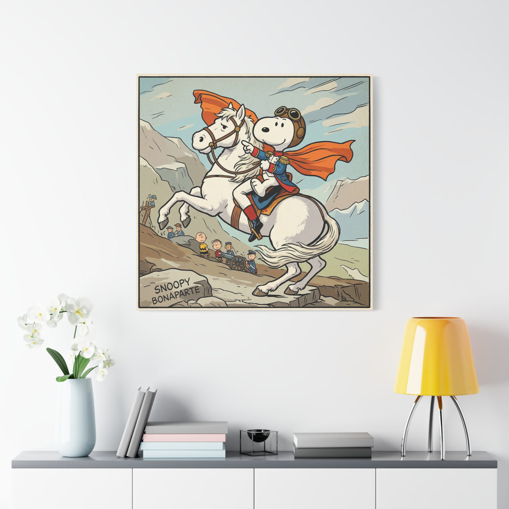 Snoopy Bonaparte Canvas