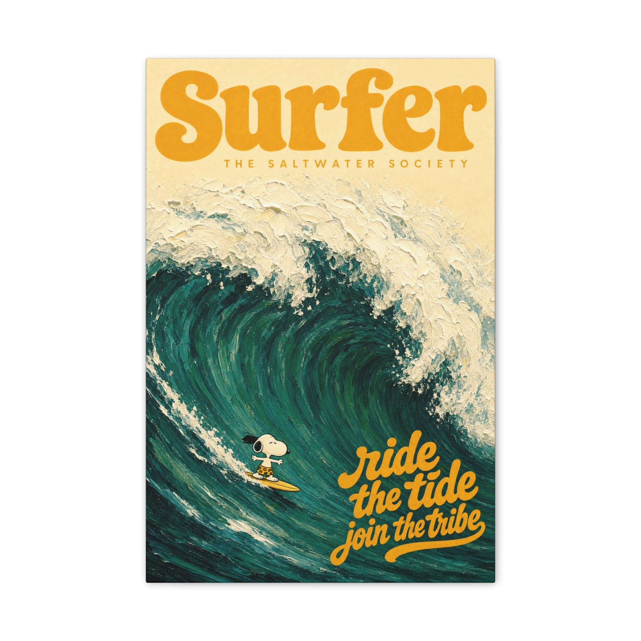 Ride The Tide Canvas