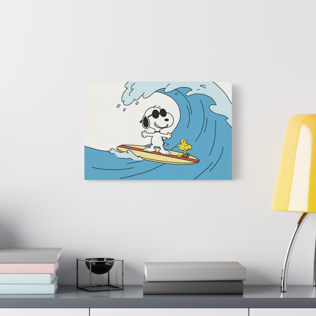 Snoopy Wave Rider Canvas