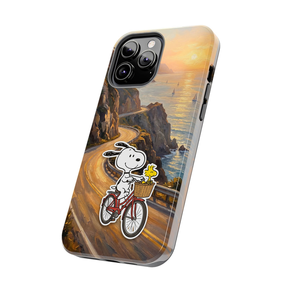 Snoopy Woodstock Bicycle Phone Case