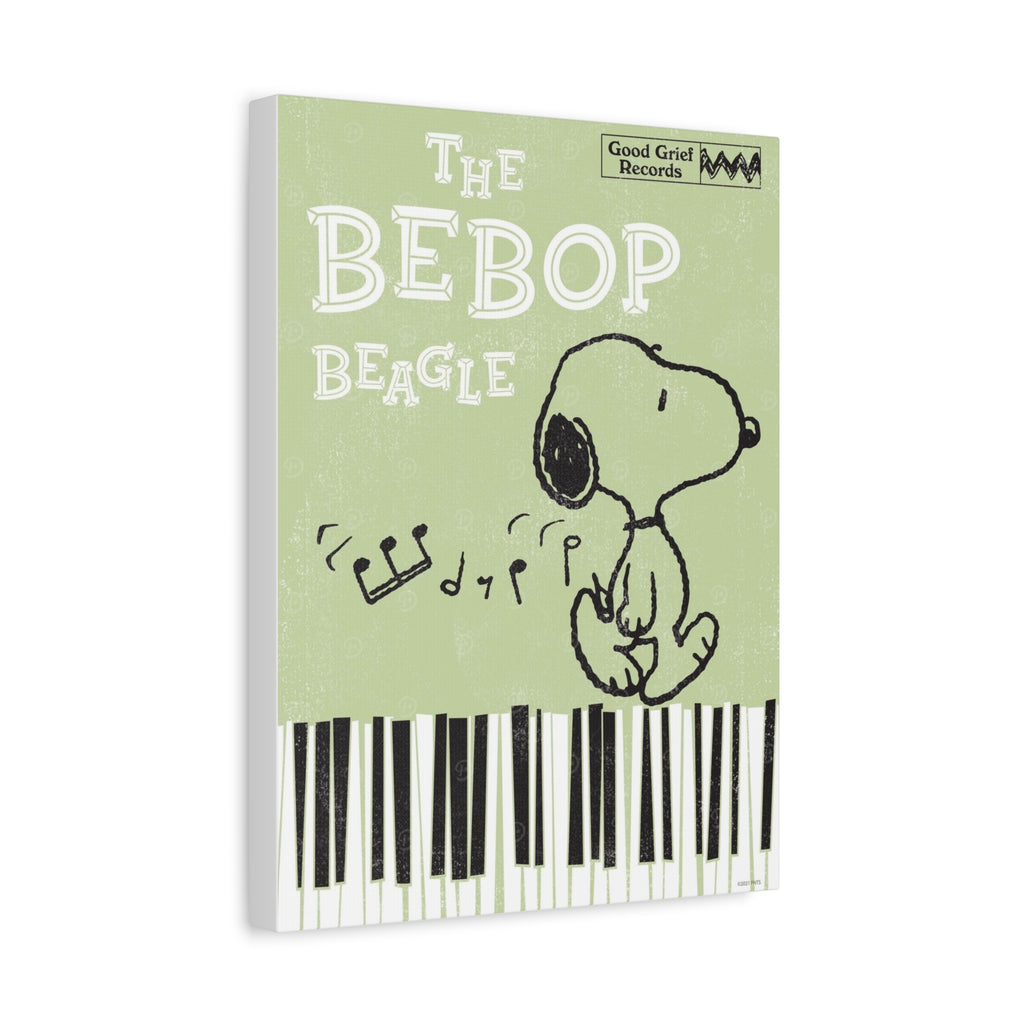 Bebop Beagle Piano Canvas