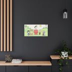 Woodstock Cartoon Scene Canvas