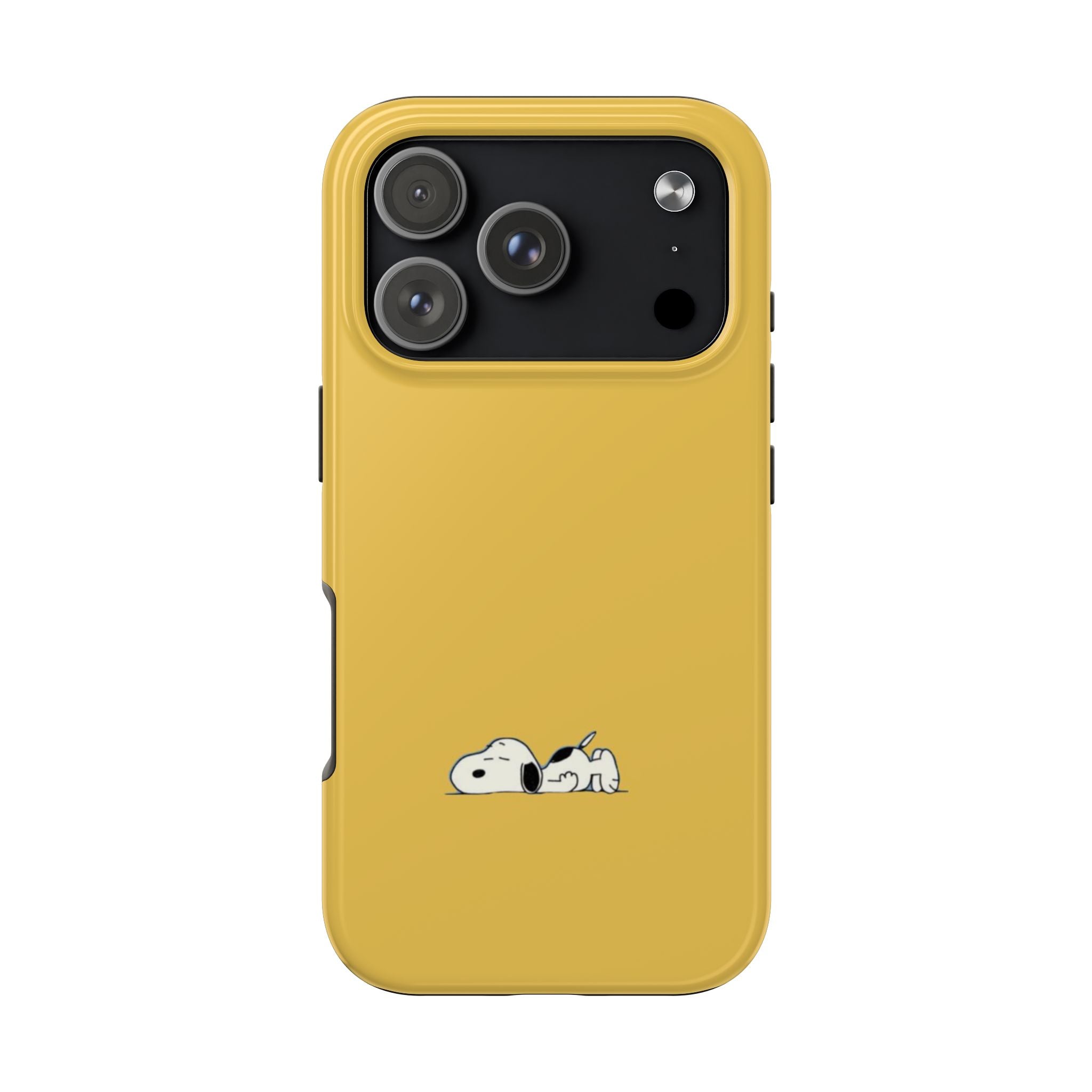 Sleeping Snoopy Yellow Phone Case