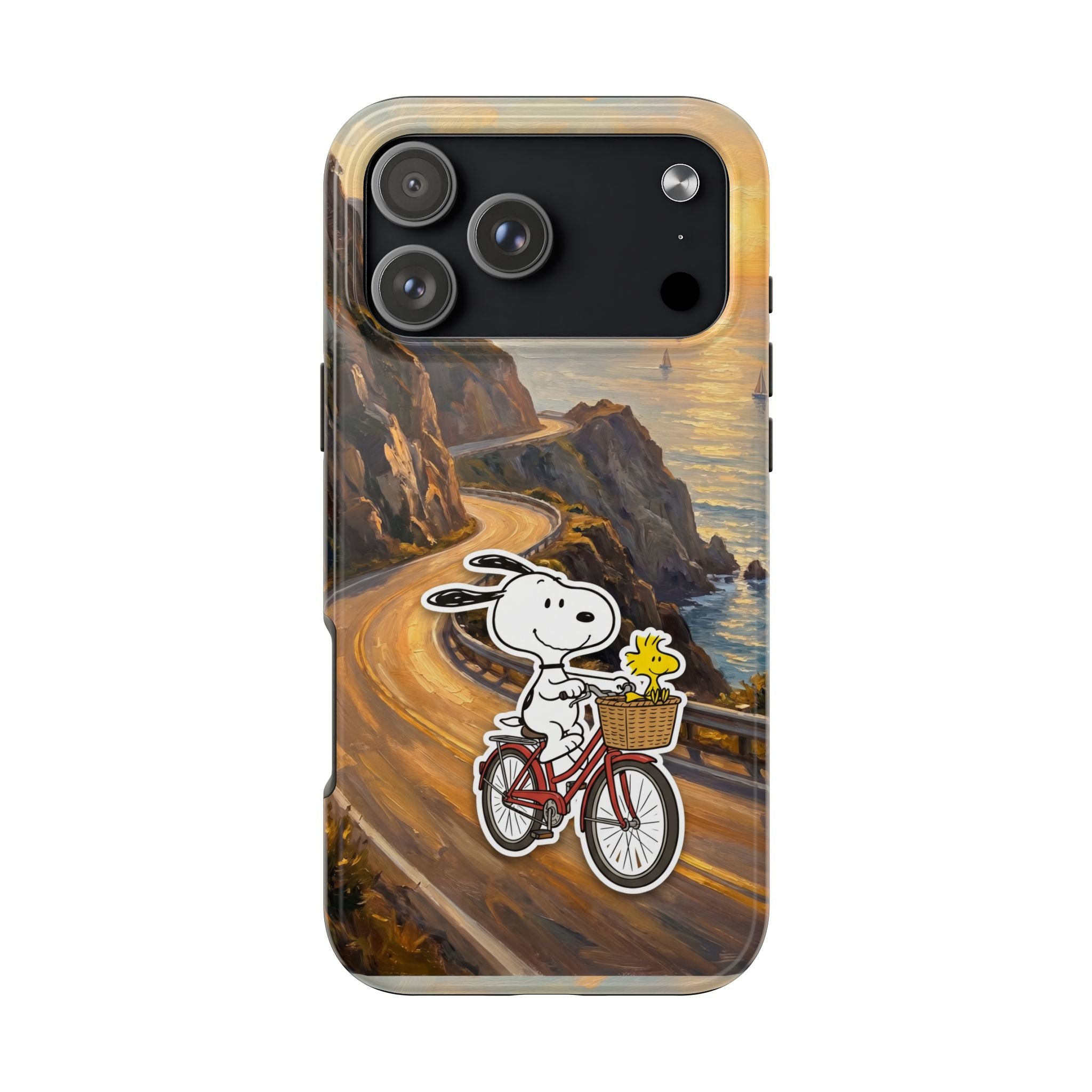 Snoopy Woodstock Bicycle Phone Case