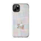 Pastel Plaid Phone Case