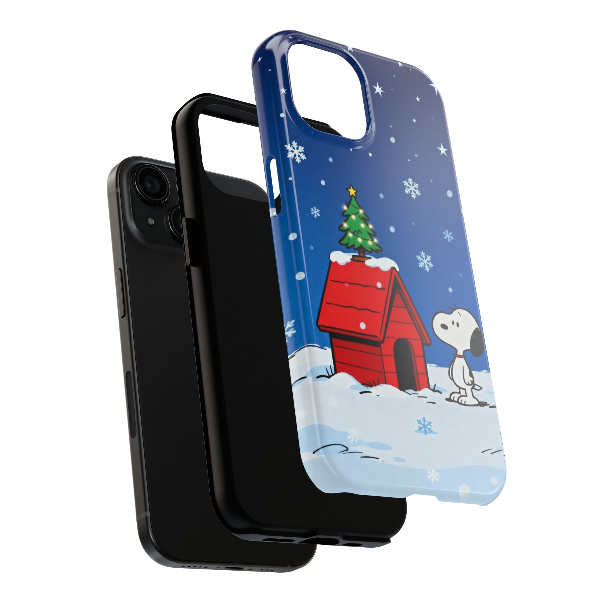 Christmas Doghouse Phone Case