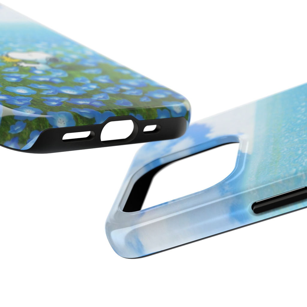 Blue Flower Field Case