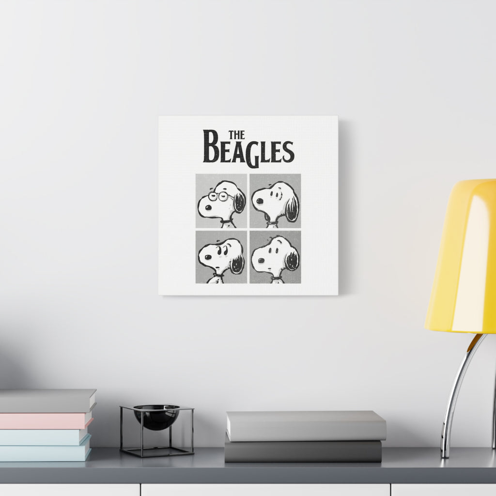 The Beagles Pop Canvas