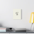 Sleeping Dog Headphones Canvas