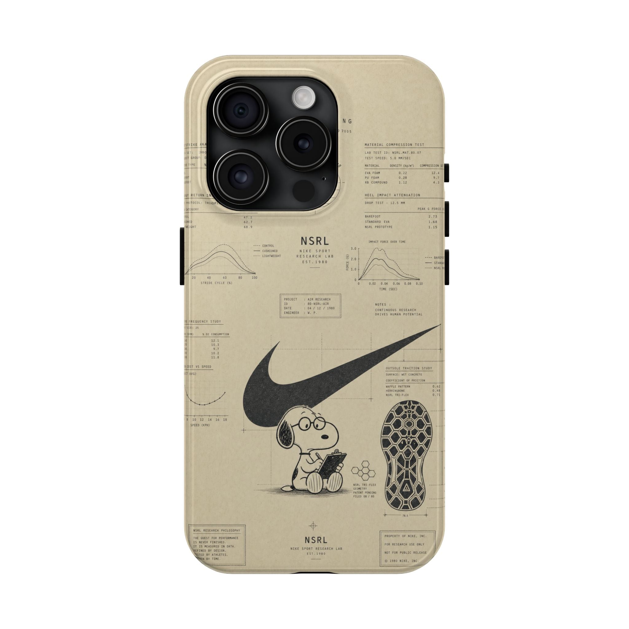 Graph Paper Phone Case