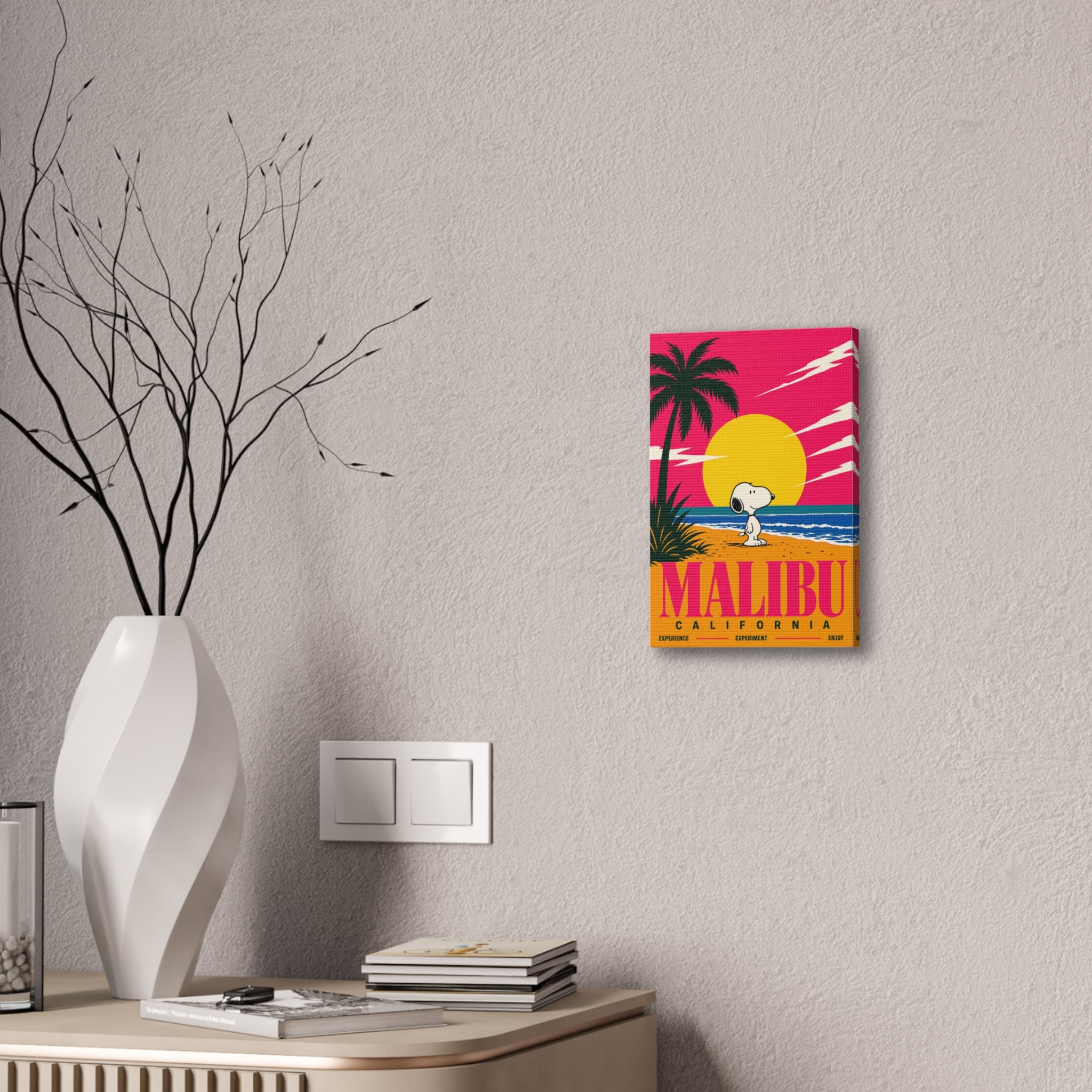 Malibu Poster Canvas
