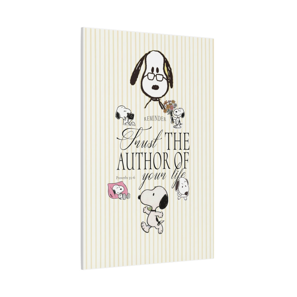 Author Of Your Life Canvas