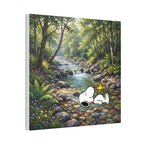 River Scene Canvas