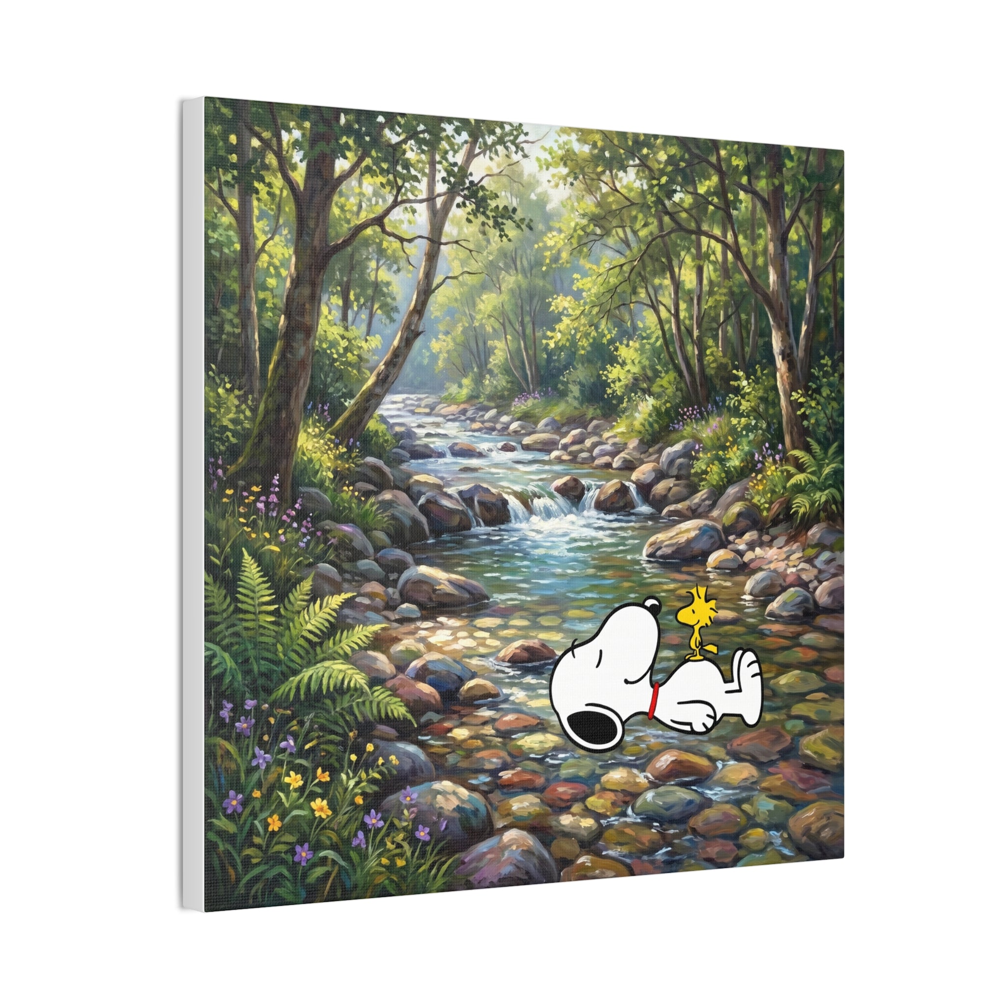 River Scene Canvas