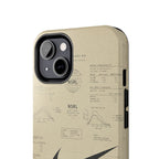 Graph Paper Phone Case