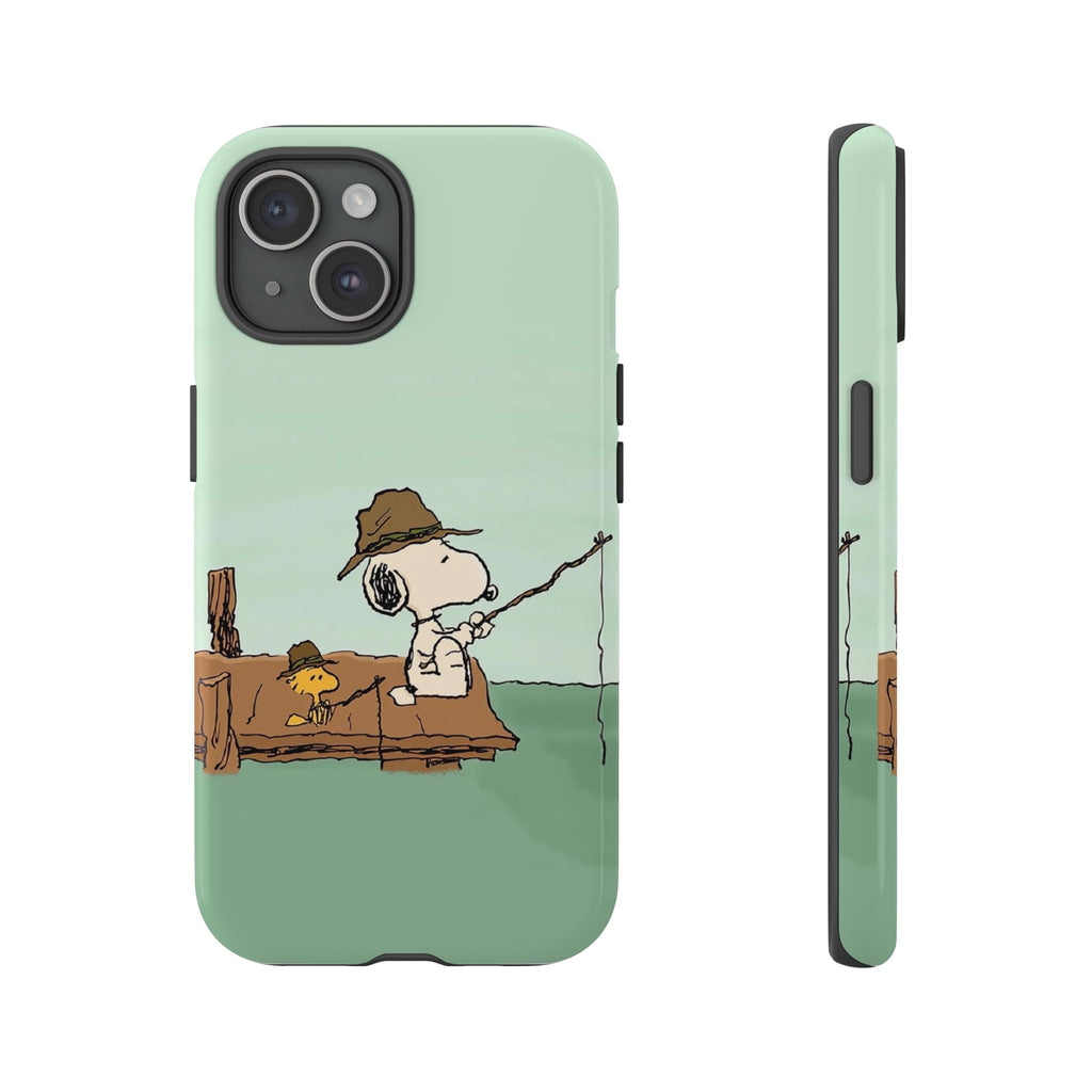 Snoopy Fishing Phone Case