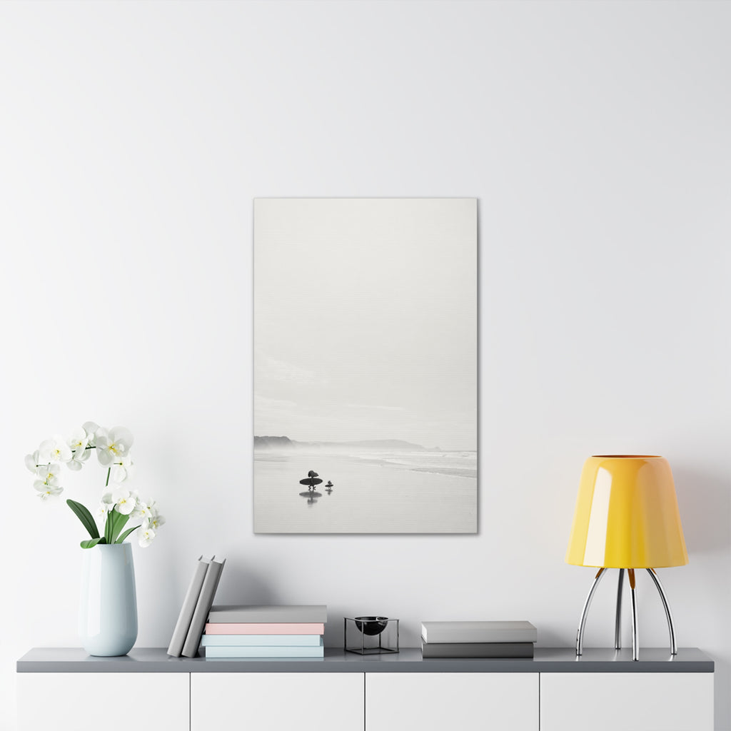 Surfer Silhouette Canvas