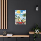 Surf Dog Road Trip Canvas