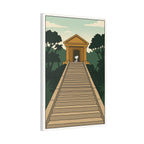 Temple Staircase Canvas