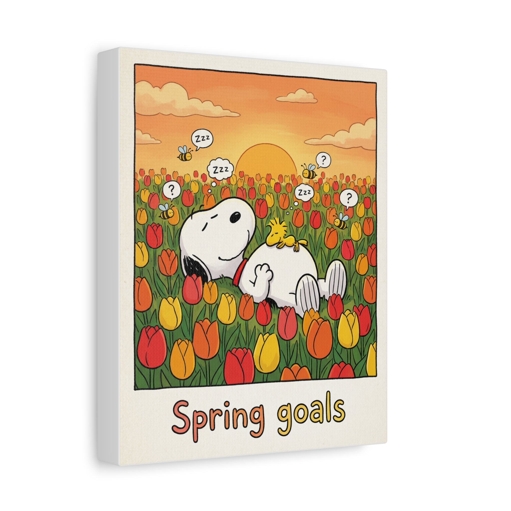 Tulip Field Canvas