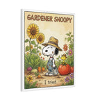 Gardener Snoopy I Tried Canvas
