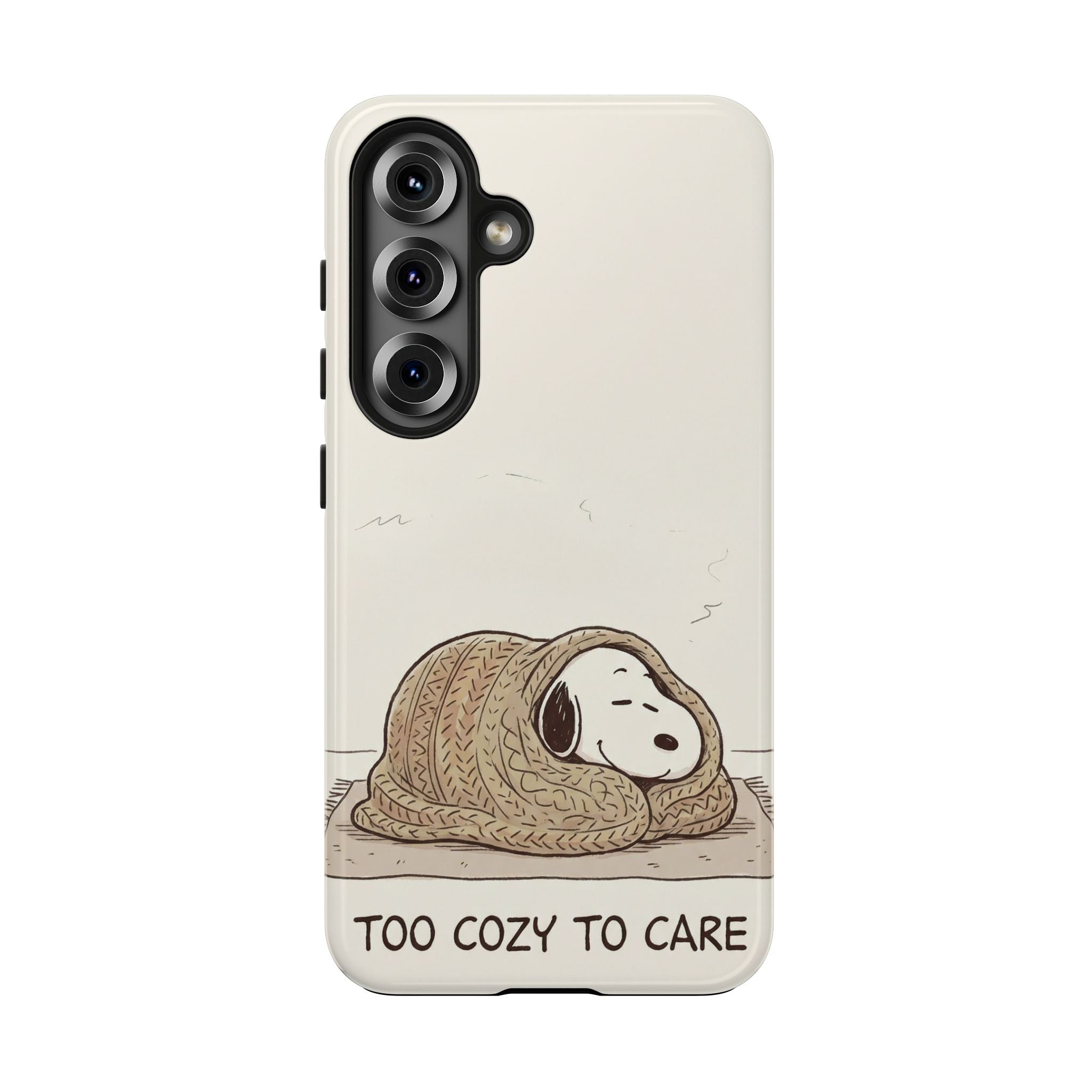 Too Cozy To Care Case
