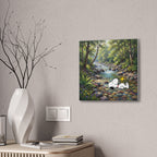 River Scene Canvas