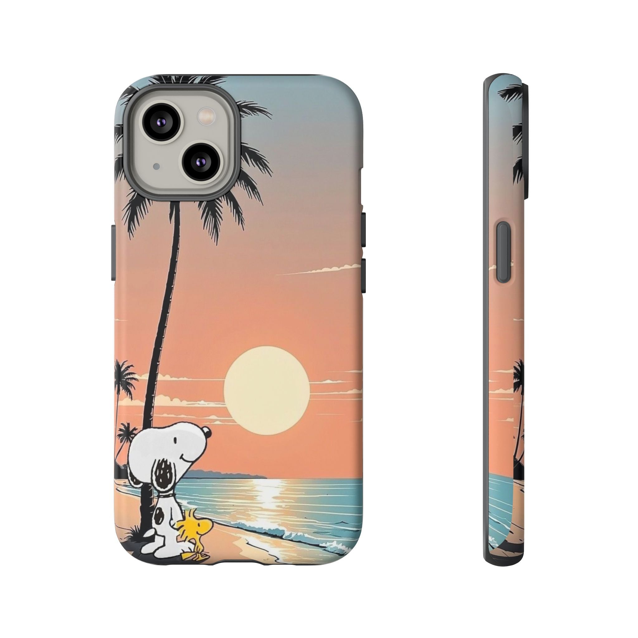 Snoopy Beach Sunset Phone Case