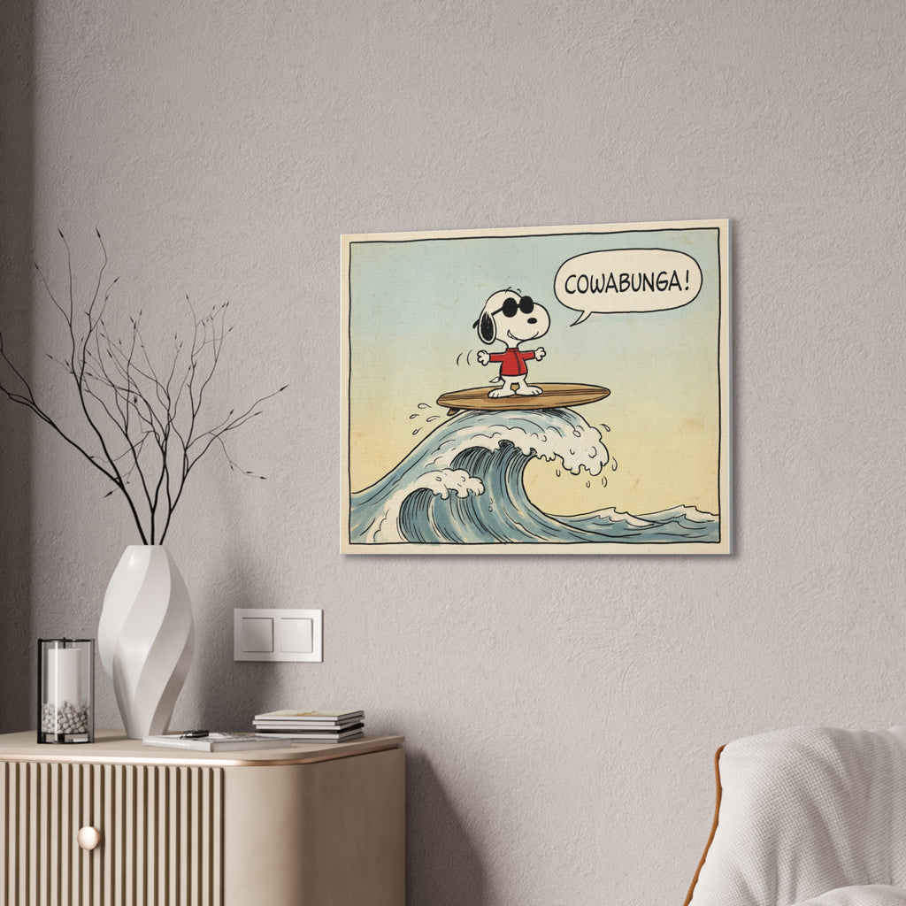 Cowabunga Surf Canvas