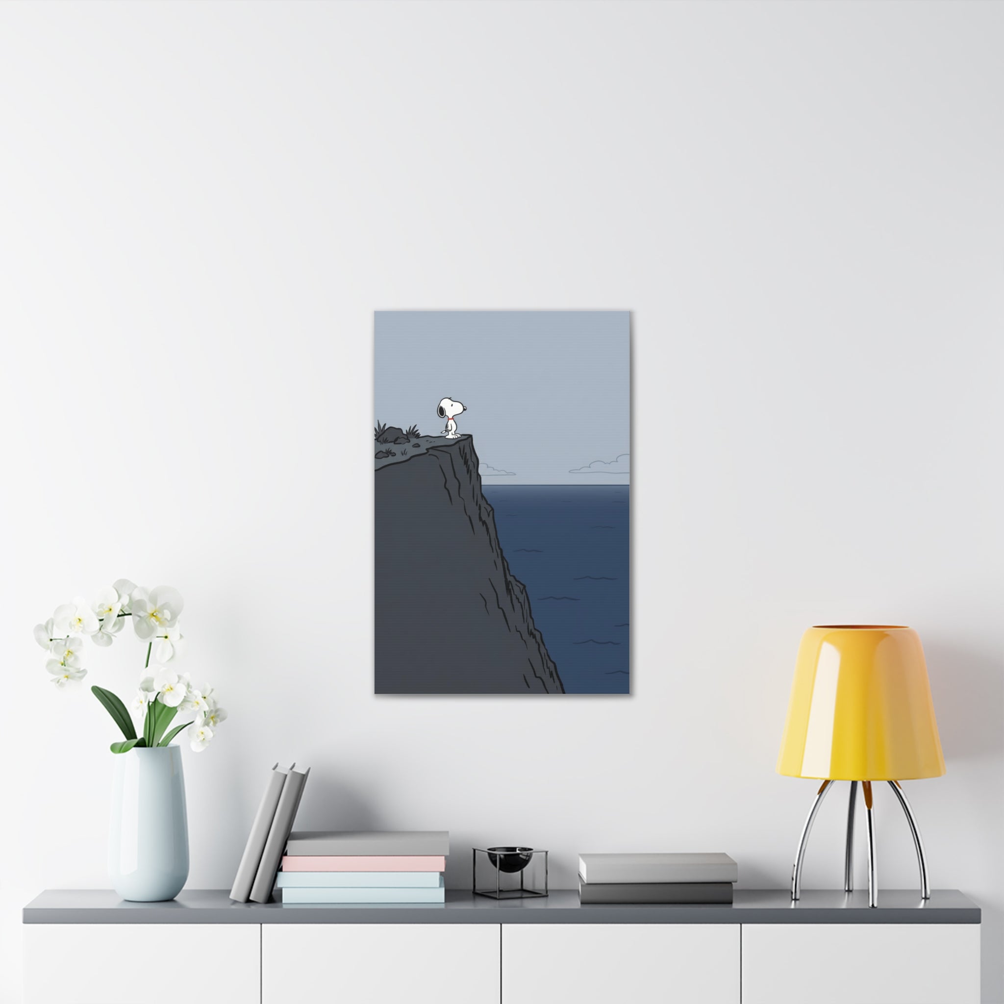 Snoopy Cliffside Canvas