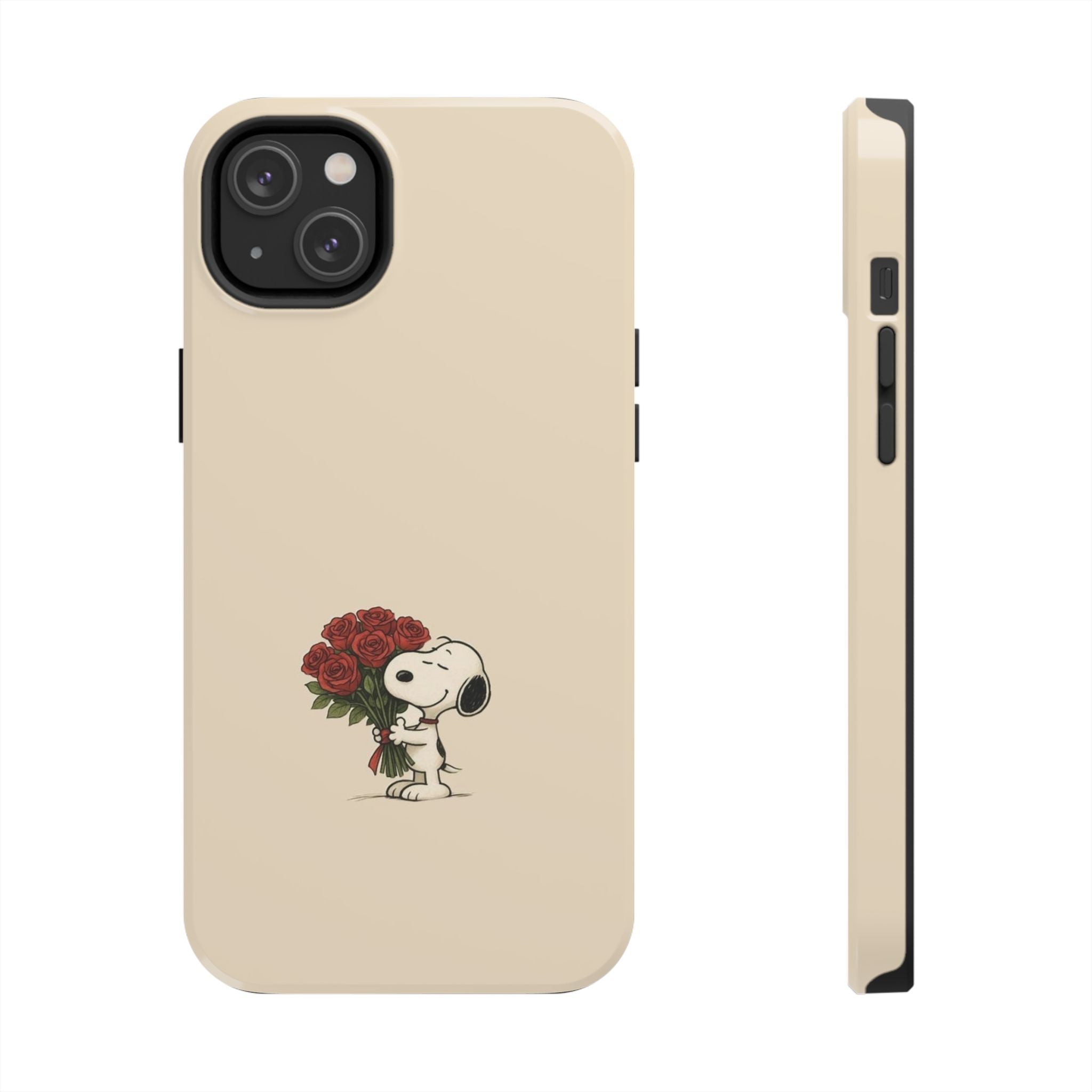Snoopy Roses Phone Case