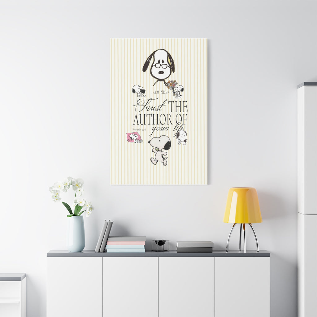 Author Of Your Life Canvas