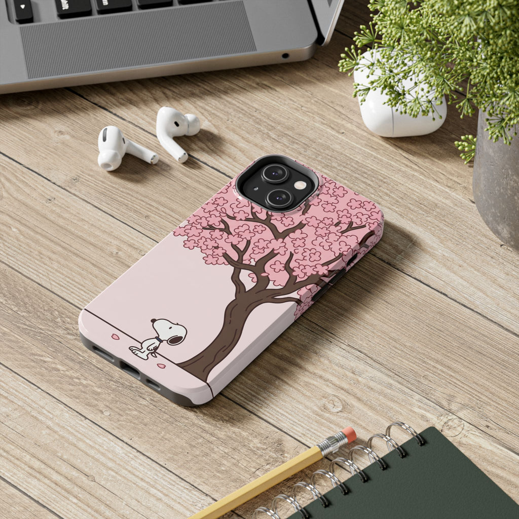 Under Blossoms Phone Case