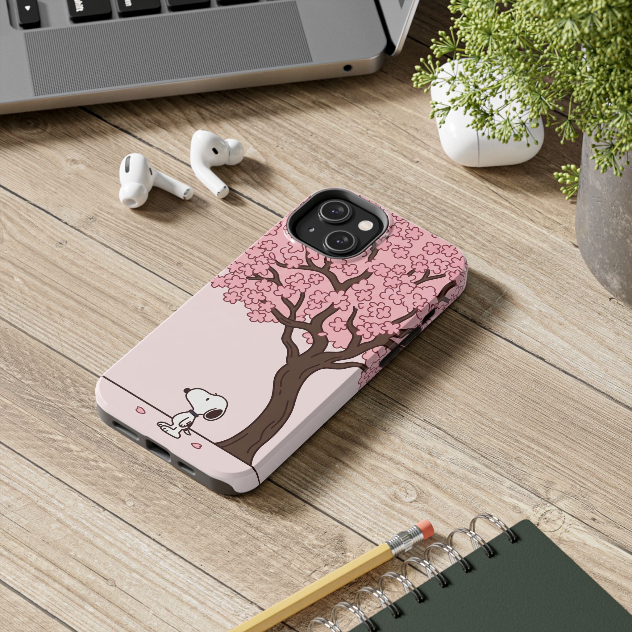 Under Blossoms Phone Case