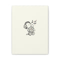 Sleeping Dog Headphones Canvas