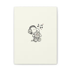 Sleeping Dog Headphones Canvas