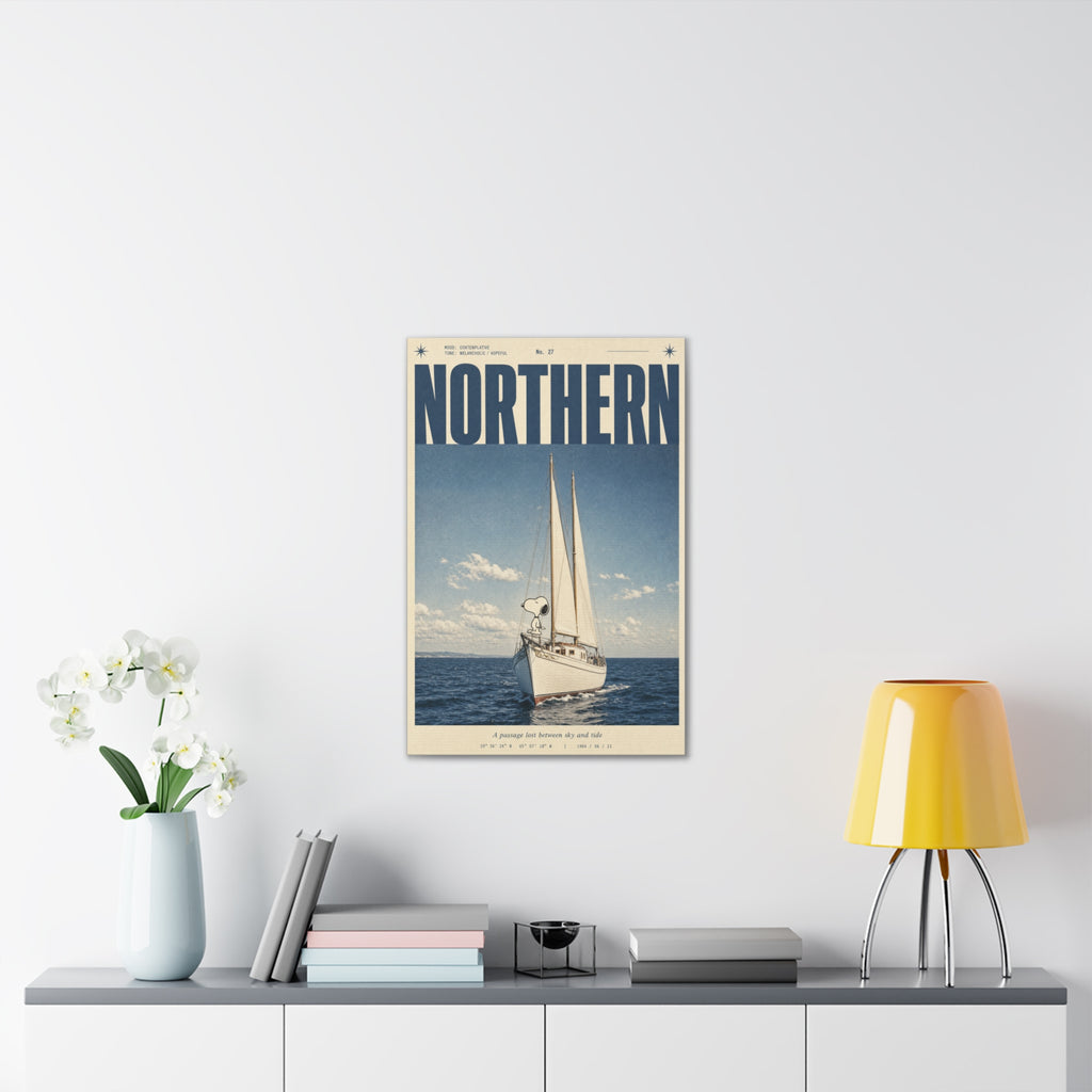 Northern Sailboat Canvas