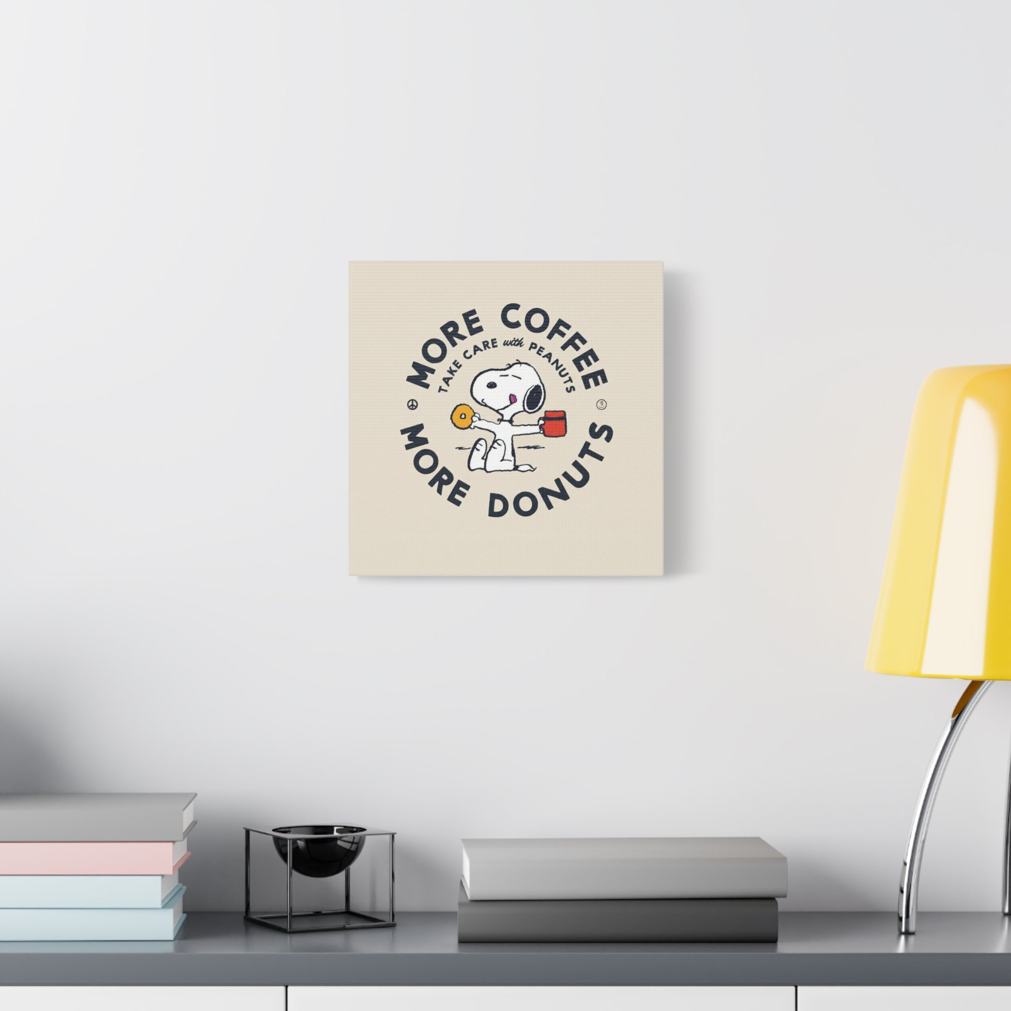 Coffee And Donuts Canvas