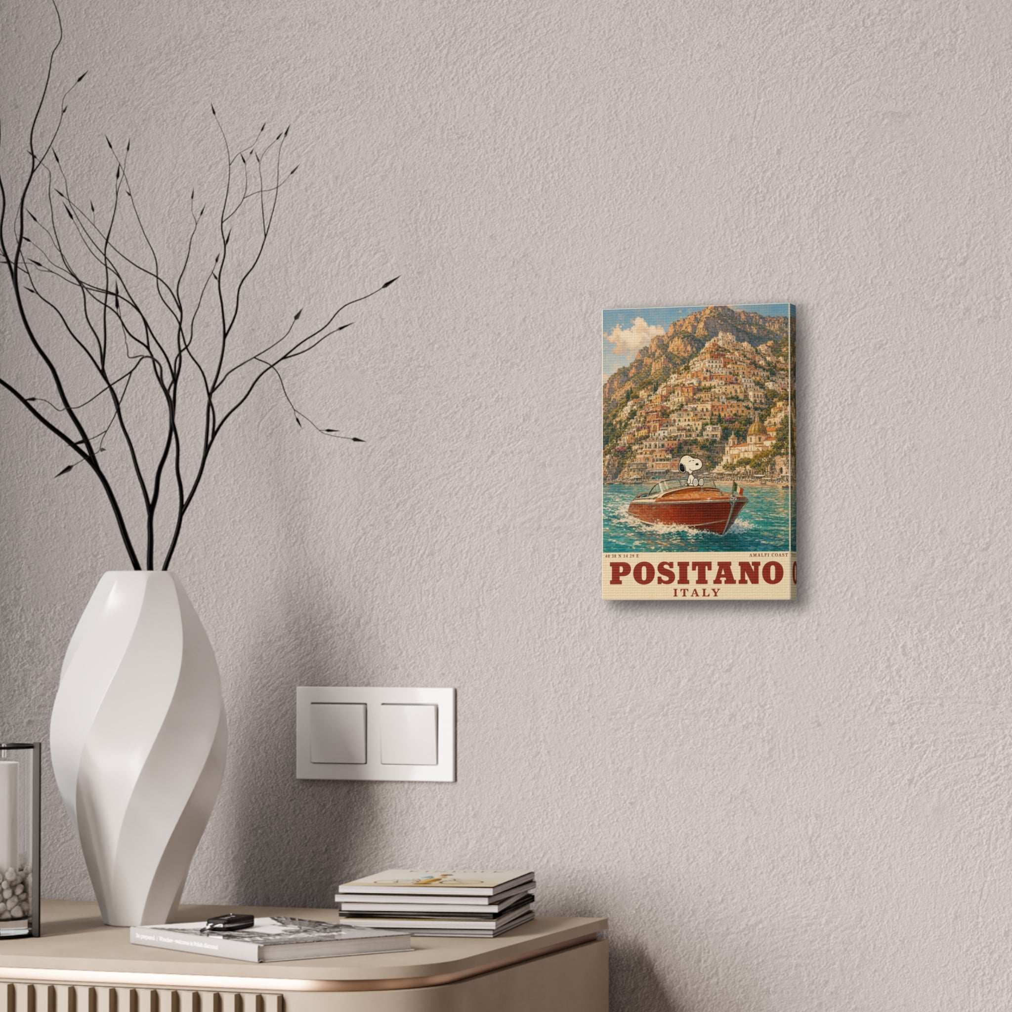 Positano Italy Canvas