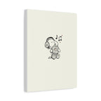 Sleeping Dog Headphones Canvas
