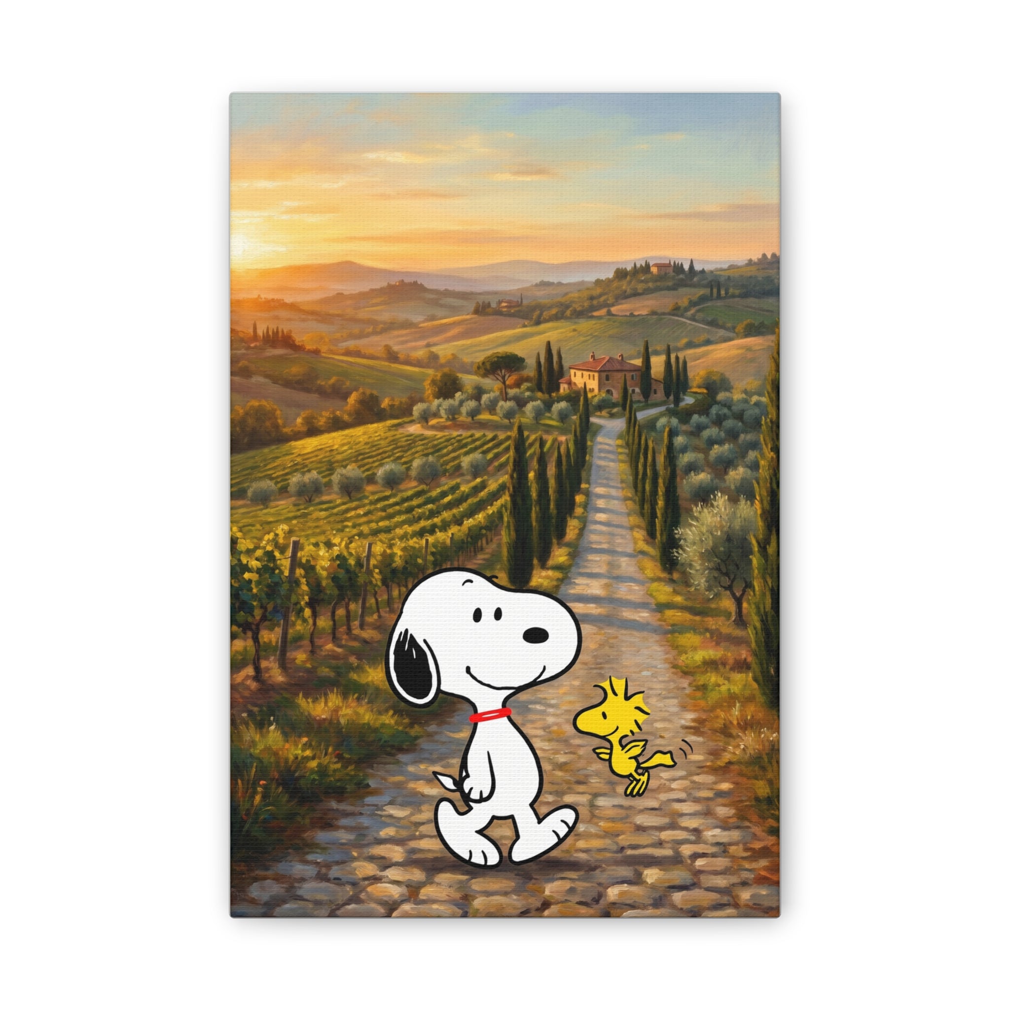 Tuscany Walk Canvas