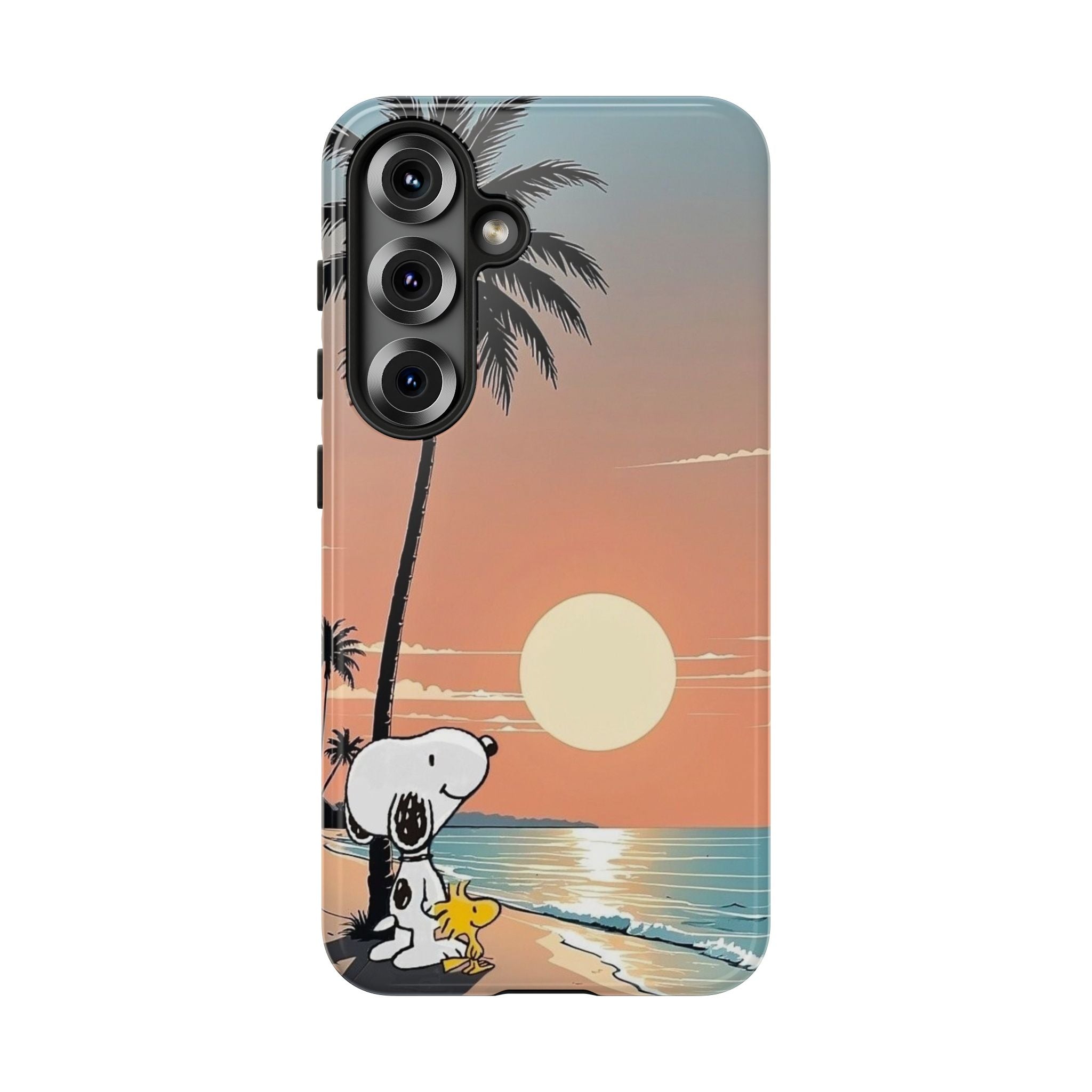 Snoopy Beach Sunset Phone Case