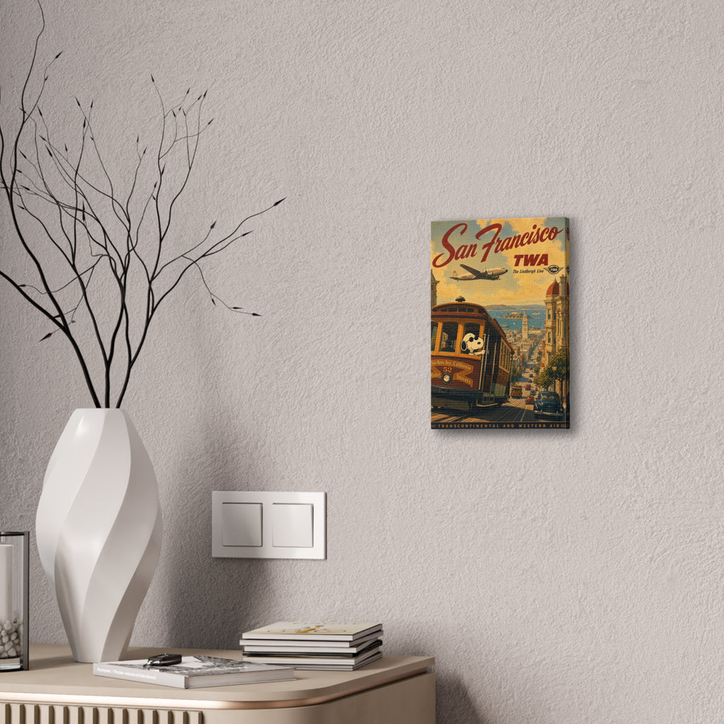 San Francisco Cable Canvas