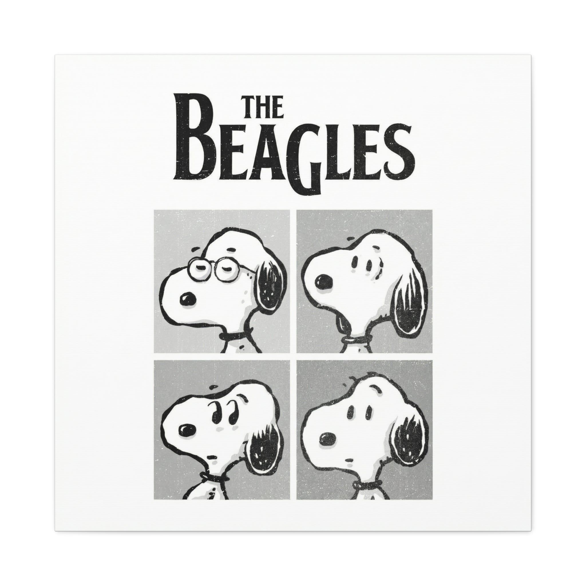 The Beagles Pop Canvas