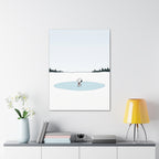 Snoopy Ice Rink Canvas